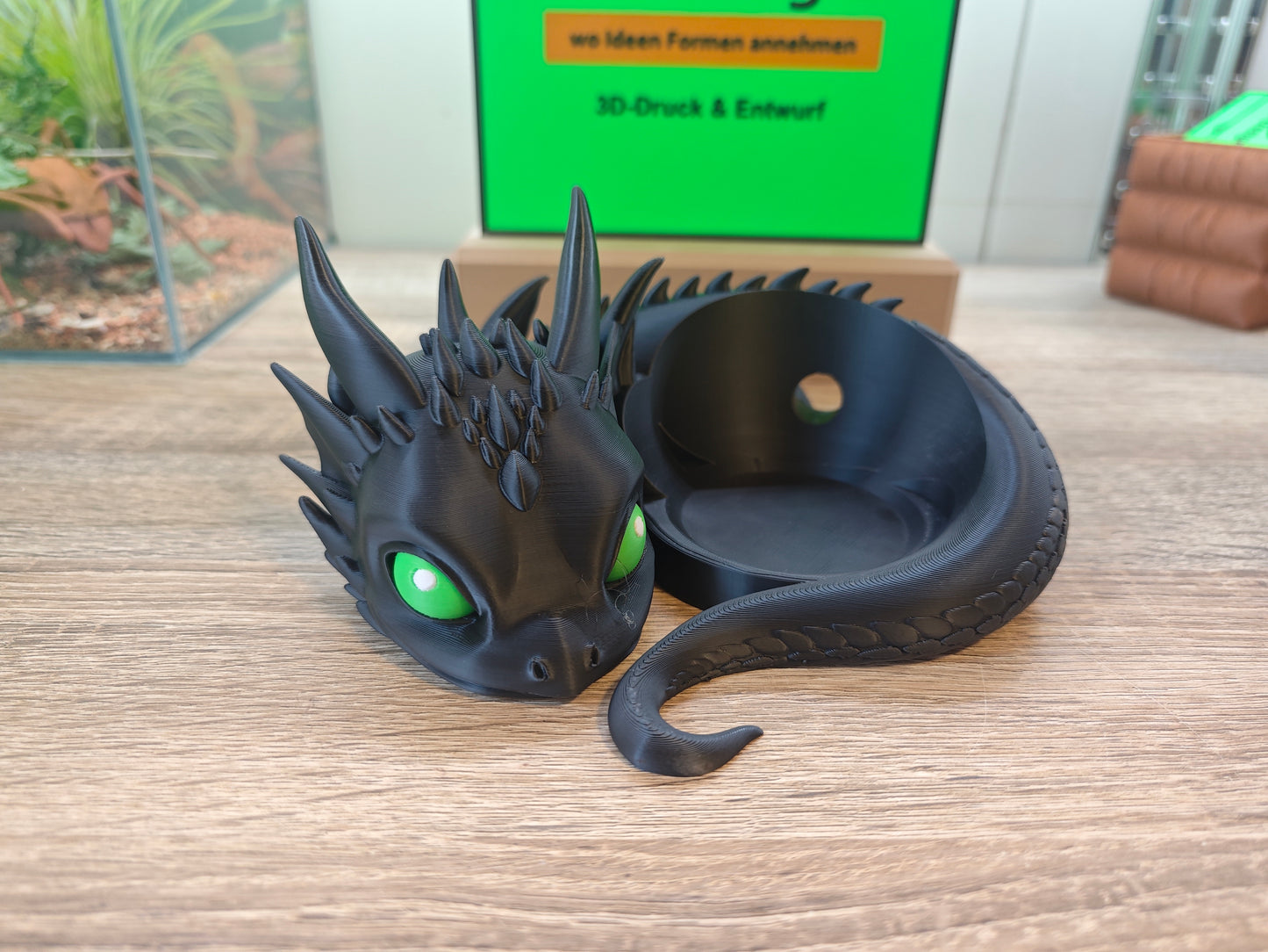 Halter Echo Dot, Alexa Drache