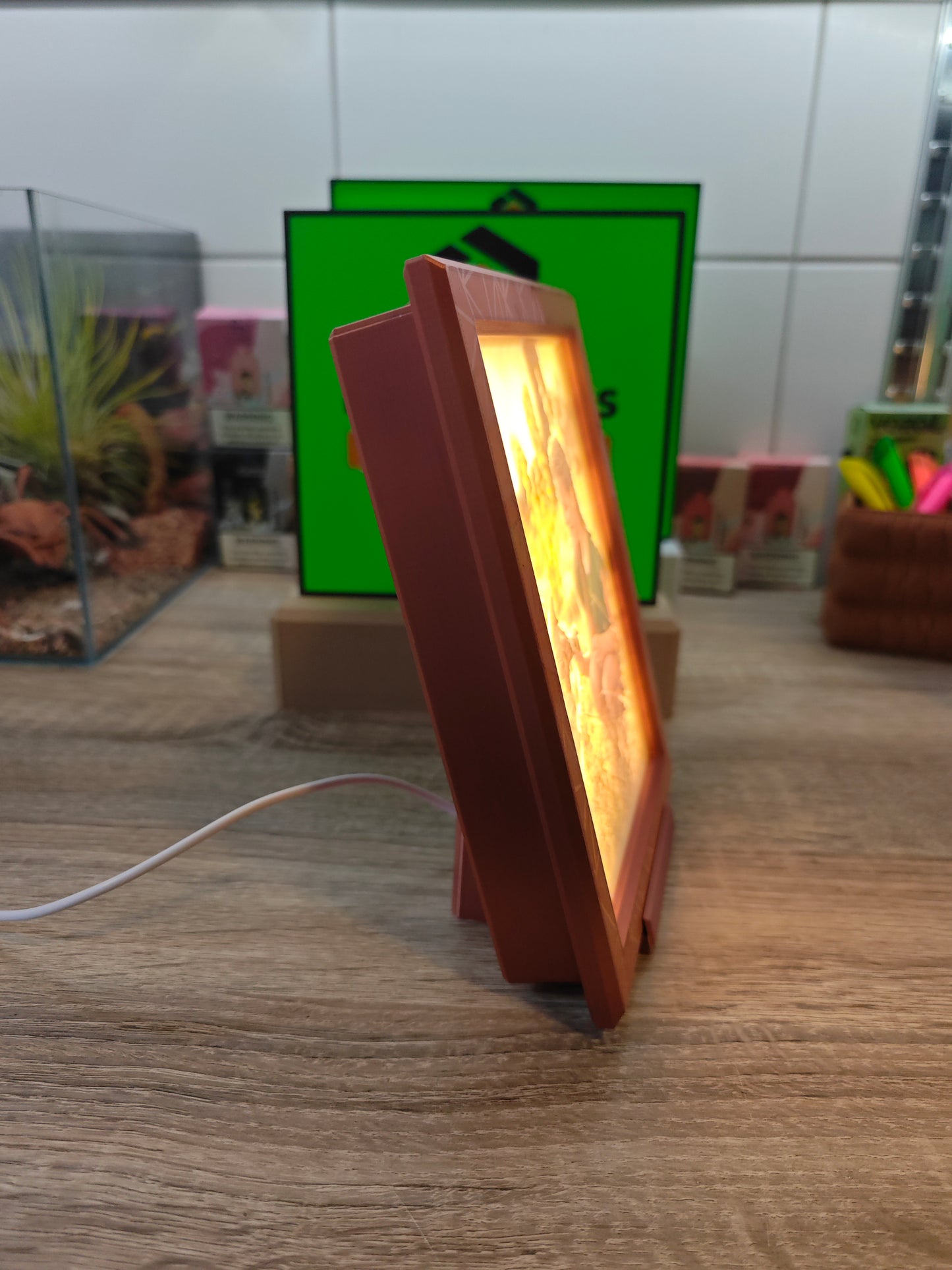 Foto Lampe „Loki“ Lithophane