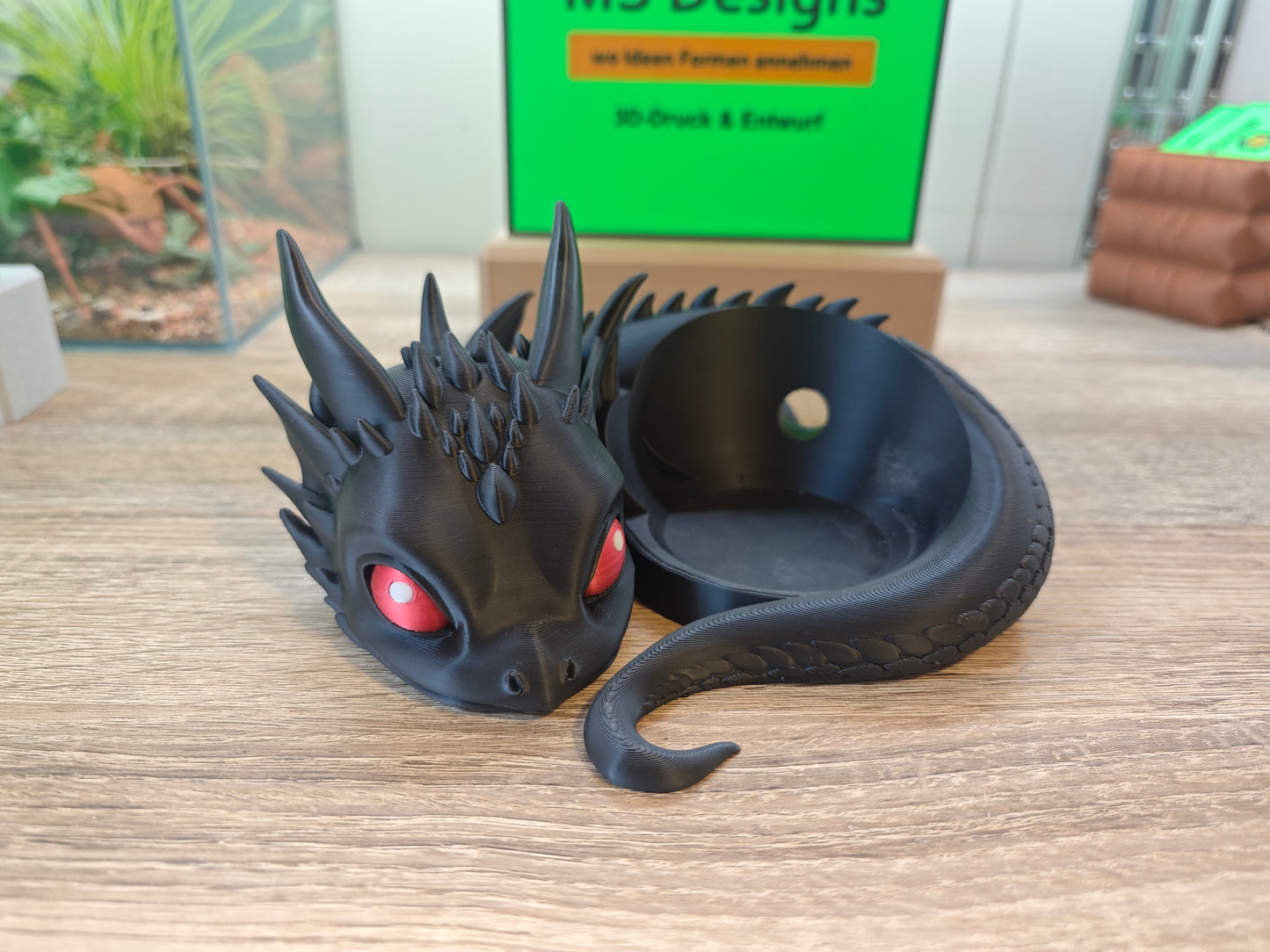 Halter Echo Dot, Alexa Drache
