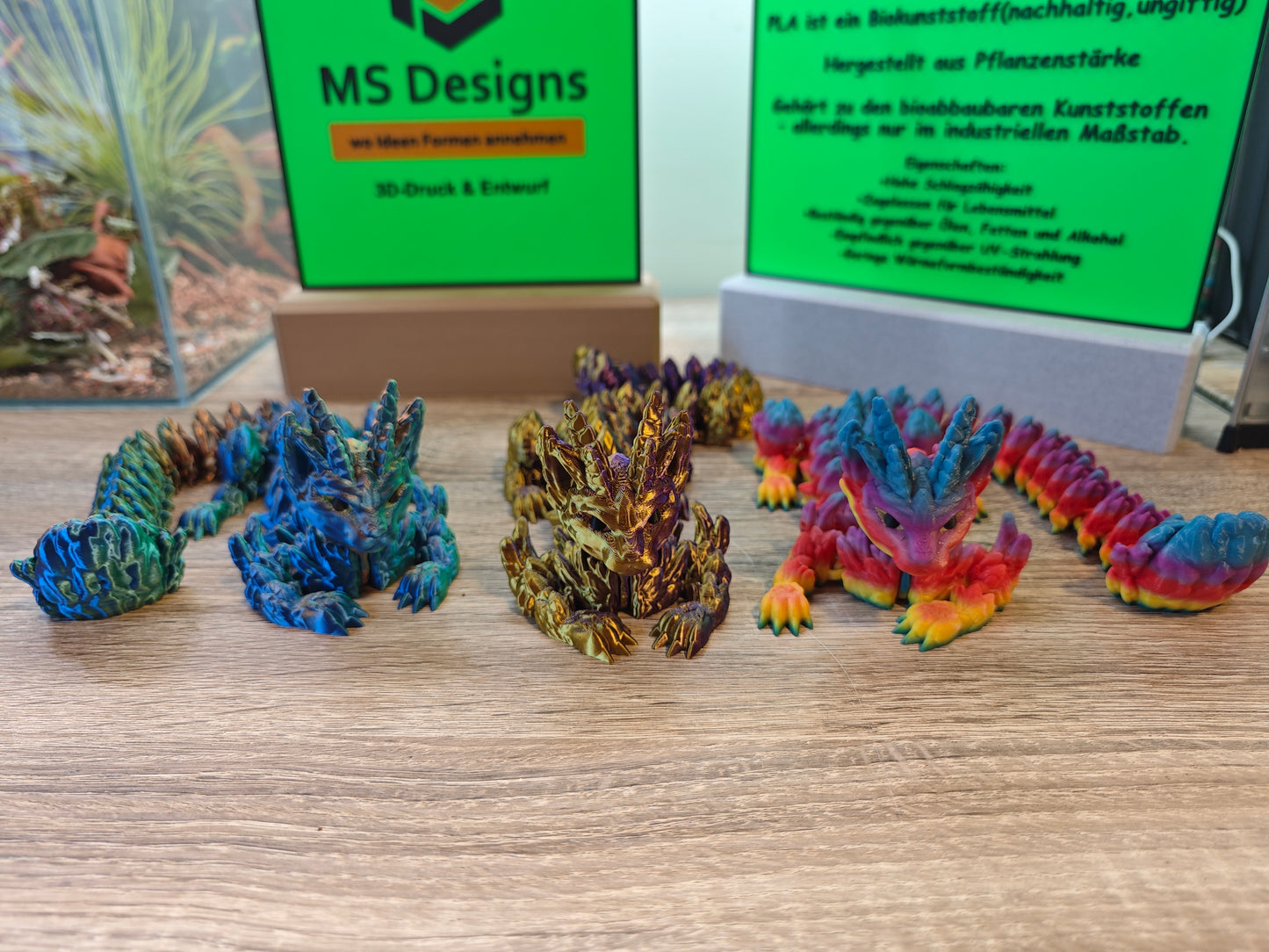 Katzen Drache flexibel