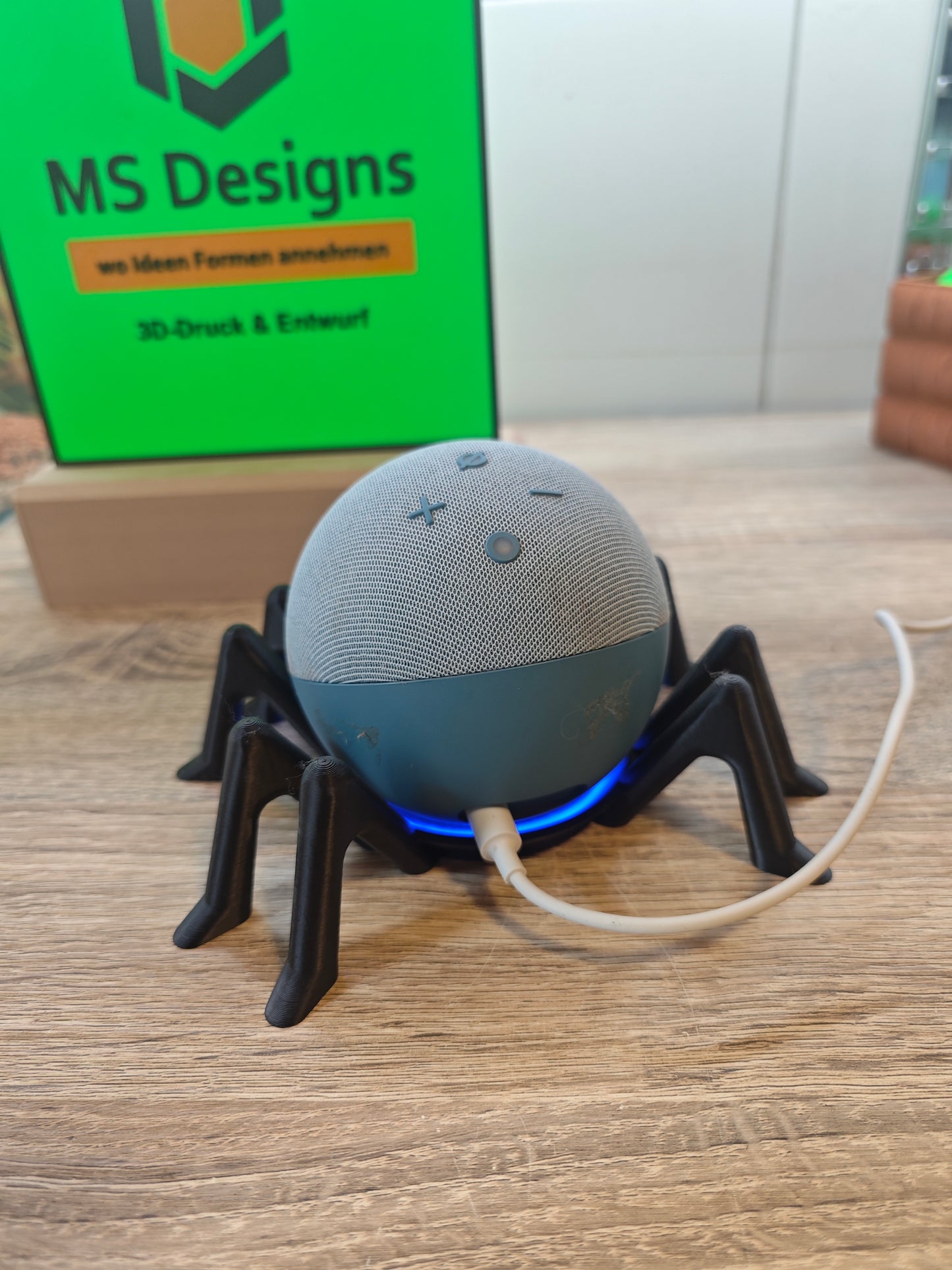 Halter Echo Dot, Alexa Spinne