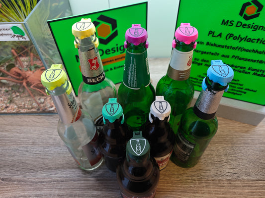 Flaschendeckel für Glasflaschen mit Kronkorken, wiederverwendbar Kaufe 5, Erhalte 6