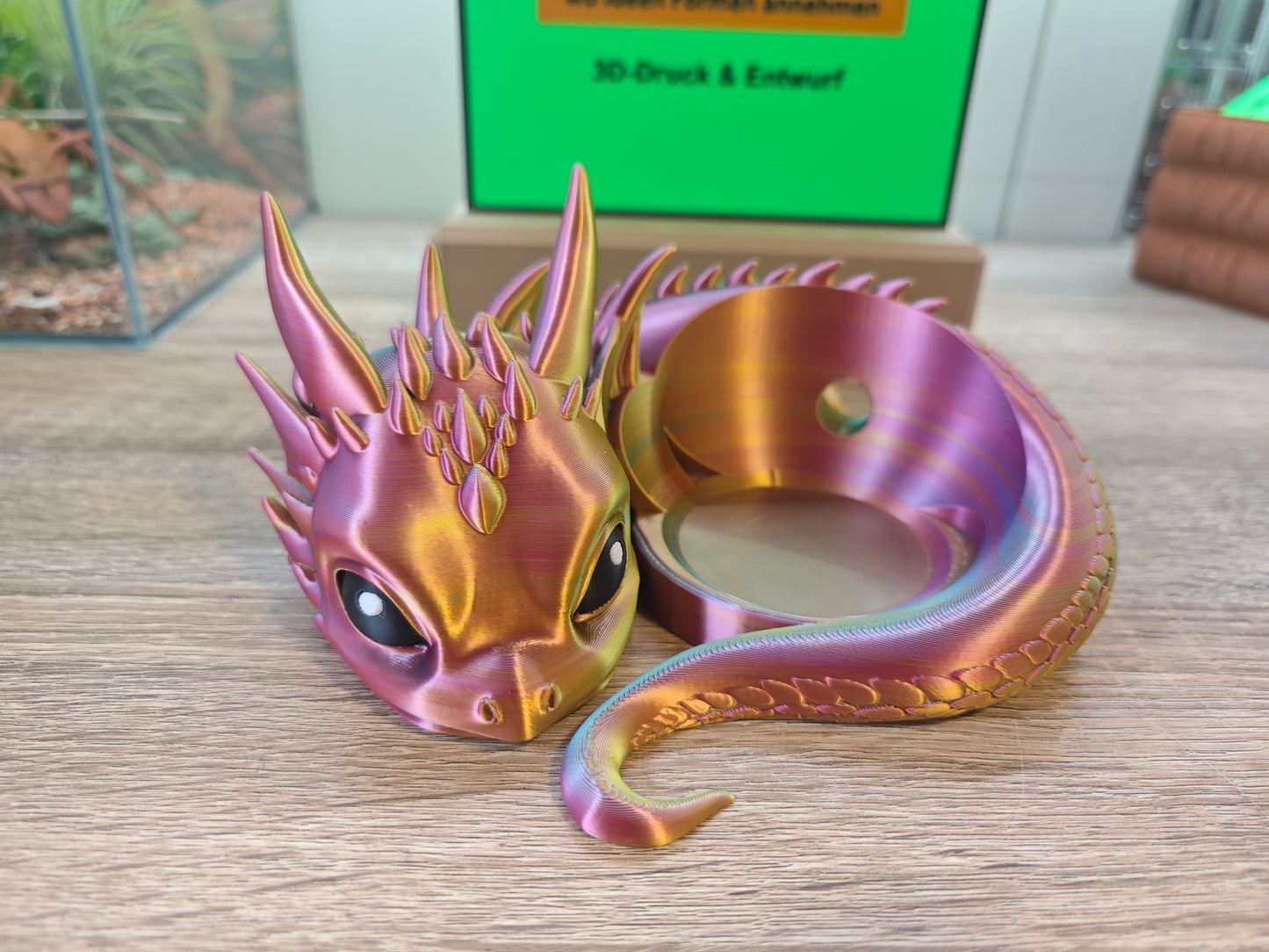 Halter Echo Dot, Alexa Drache