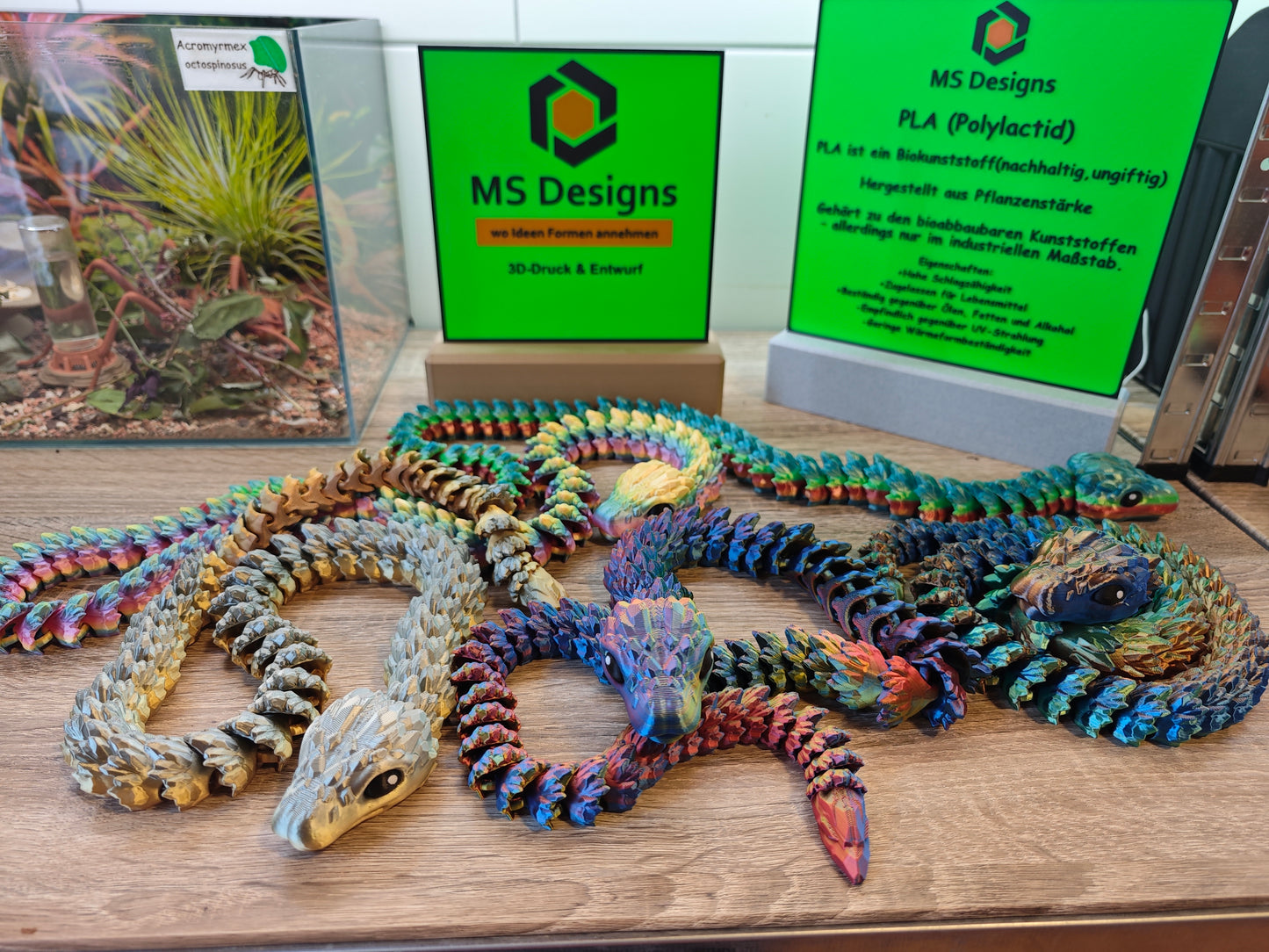 Kristall Schlange flexibel